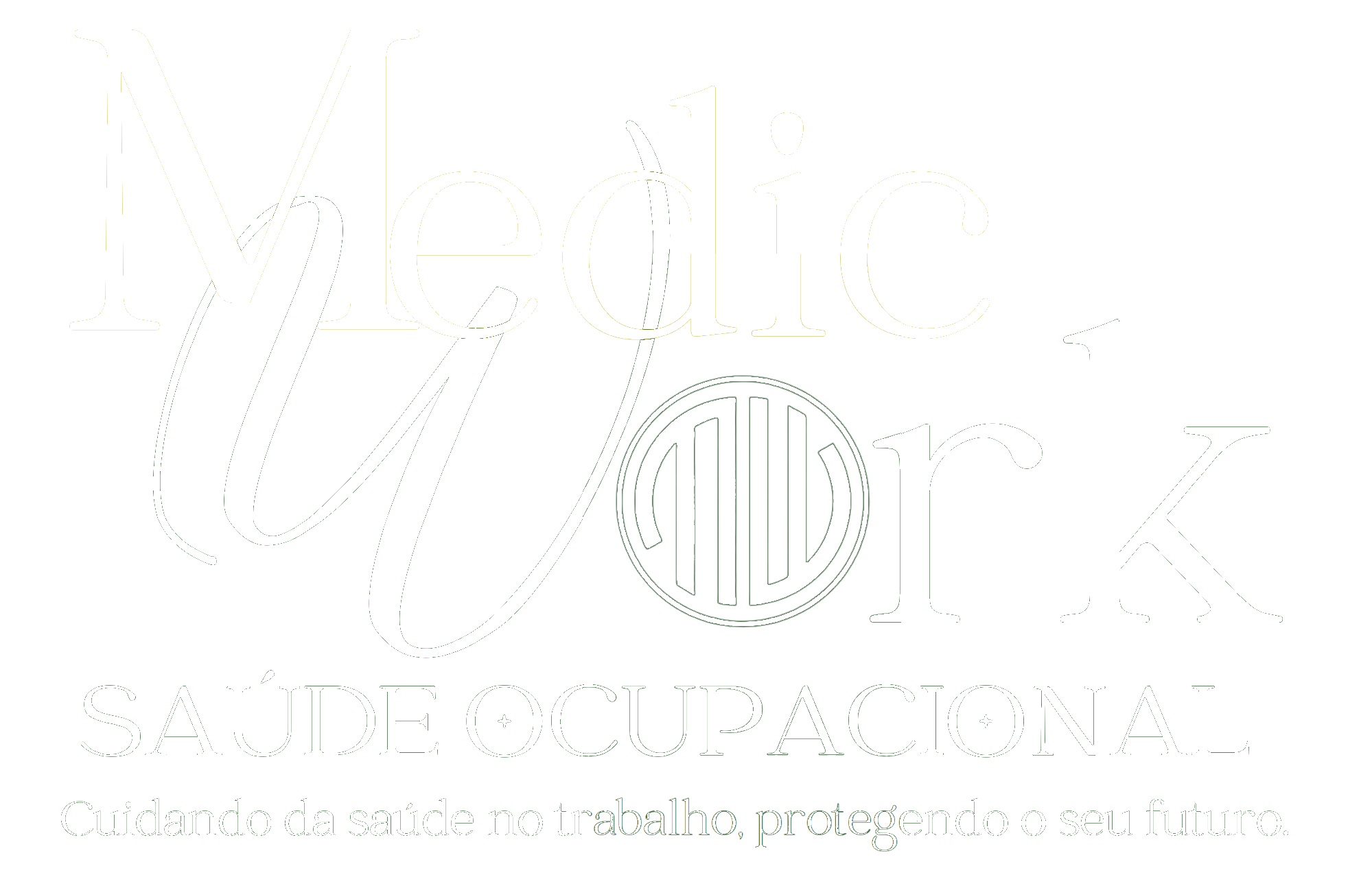 Medic Work Logo Branco